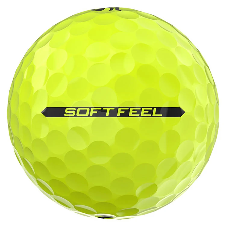 Srixon Soft Feel Golf Balls - Yellow 3 Srixon Soft Feel Golf Balls - Yellow - Image 3