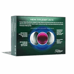 Titleist AVX 2022 Golf Balls - White -Golf Sales Store 2022 AVX Dozen Back White