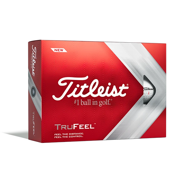Titleist Trufeel Golf Balls - White 1 Titleist Trufeel Golf Balls - White