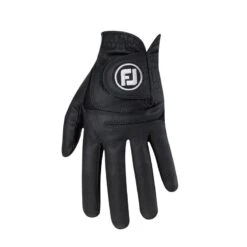 FootJoy Weathersof Mens Golf Glove Right Hand Black   -Golf Sales Store 28377 2