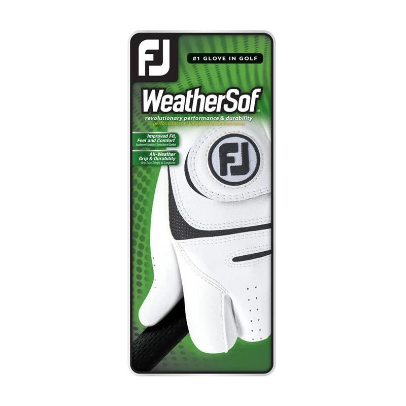 FootJoy Weathersof Mens Golf Glove Right Hand 2 FootJoy Weathersof Mens Golf Glove Right Hand - Image 2