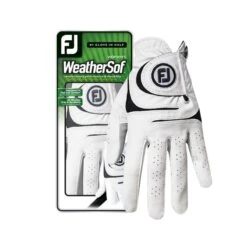 FootJoy WeatherSof Ladies Golf Glove Right Hand White From  -Golf Sales Store 28388 2