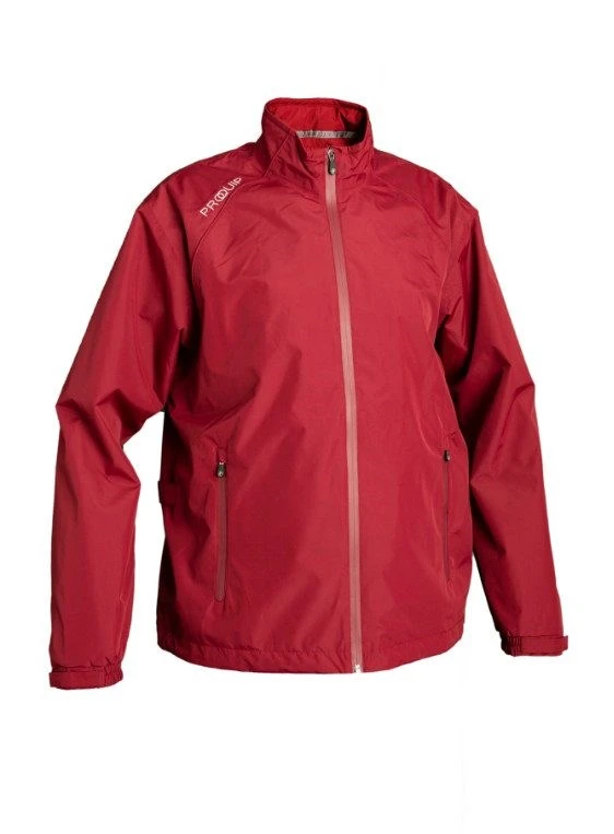 Proquip Tempest Waterproof Golf Jacket Burgundy 1 Proquip Tempest Waterproof Golf Jacket Burgundy
