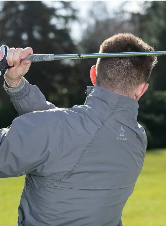 Proquip Tempest Waterproof Golf Jacket Blue 4 Proquip Tempest Waterproof Golf Jacket Blue - Image 4