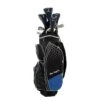 Ben Sayers M8 Golf Package Set Graphite/Steel Shaft Cart Bag Blue  