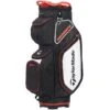 TaylorMade Pro 8.0 Golf Cart Bag Black/White/Red  