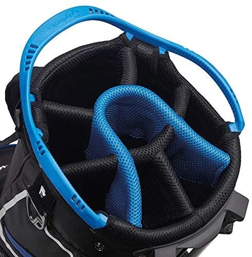 TaylorMade Pro 8.0 Stand Bag Black/White/Blue 2 TaylorMade Pro 8.0 Stand Bag Black/White/Blue - Image 2