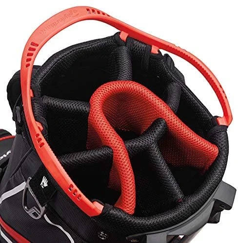 TaylorMade Pro 8.0 Stand Bag Black/White/Red 2 TaylorMade Pro 8.0 Stand Bag Black/White/Red - Image 2