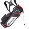 TaylorMade Pro 8.0 Stand Bag Black/White/Red  