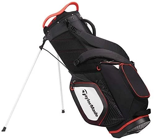 TaylorMade Pro 8.0 Stand Bag Black/White/Red 5 TaylorMade Pro 8.0 Stand Bag Black/White/Red - Image 5