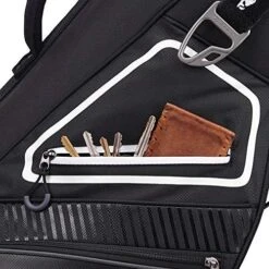 TaylorMade Pro 8.0 Stand Bag Black/White/Charcoal 7 TaylorMade Pro 8.0 Stand Bag Black/White/Charcoal -Golf Sales Store 32938 2