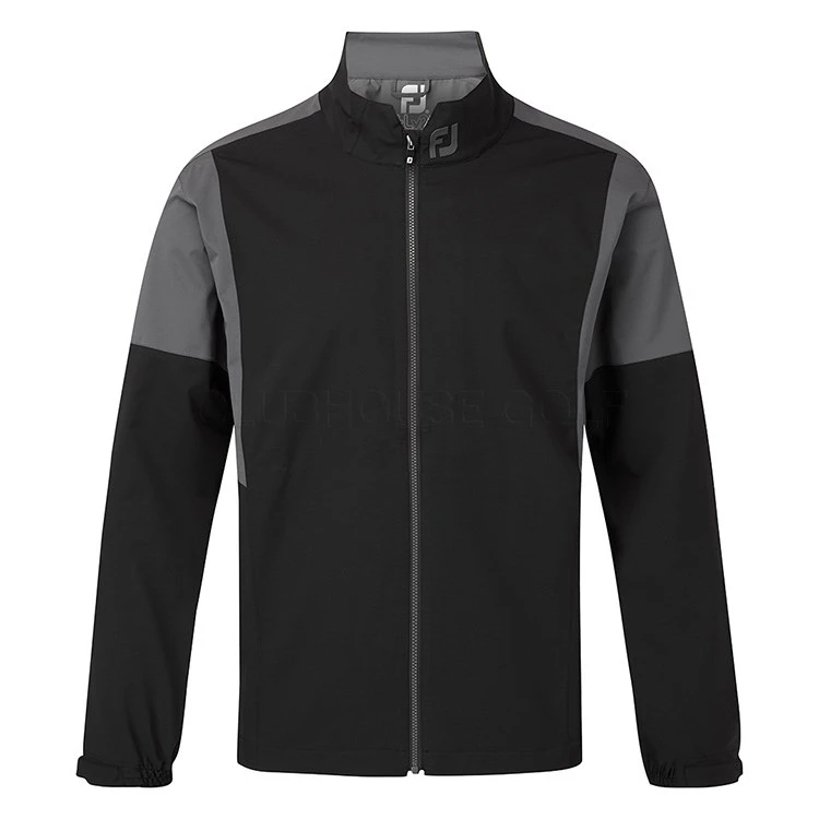FootJoy Hydrolite V2 Rain Jacket Black Charcoal 1 FootJoy Hydrolite V2 Rain Jacket Black Charcoal
