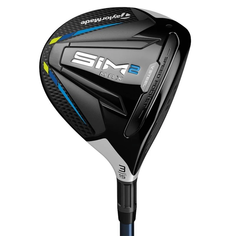 TaylorMade SIM2 Max Fairway Wood Mens Left Hand 1 TaylorMade SIM2 Max Fairway Wood Mens Left Hand