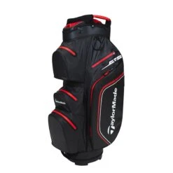 TaylorMade TM21 StormDry Waterproof Black/Red Cart Bag