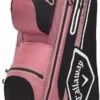 Callaway 2021 Chev Dry 14 Golf Cart Bag Black/Rose/White  
