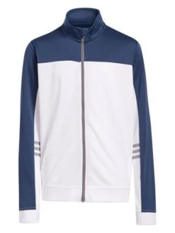 Adidas Boys Full Zip 3-Stripes Jacket Crew Navy  