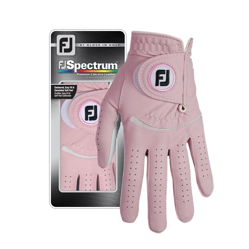 FootJoy Spectrum Ladies Golf Glove Left Hand Pink 3 FootJoy Spectrum Ladies Golf Glove Left Hand Pink - Image 3