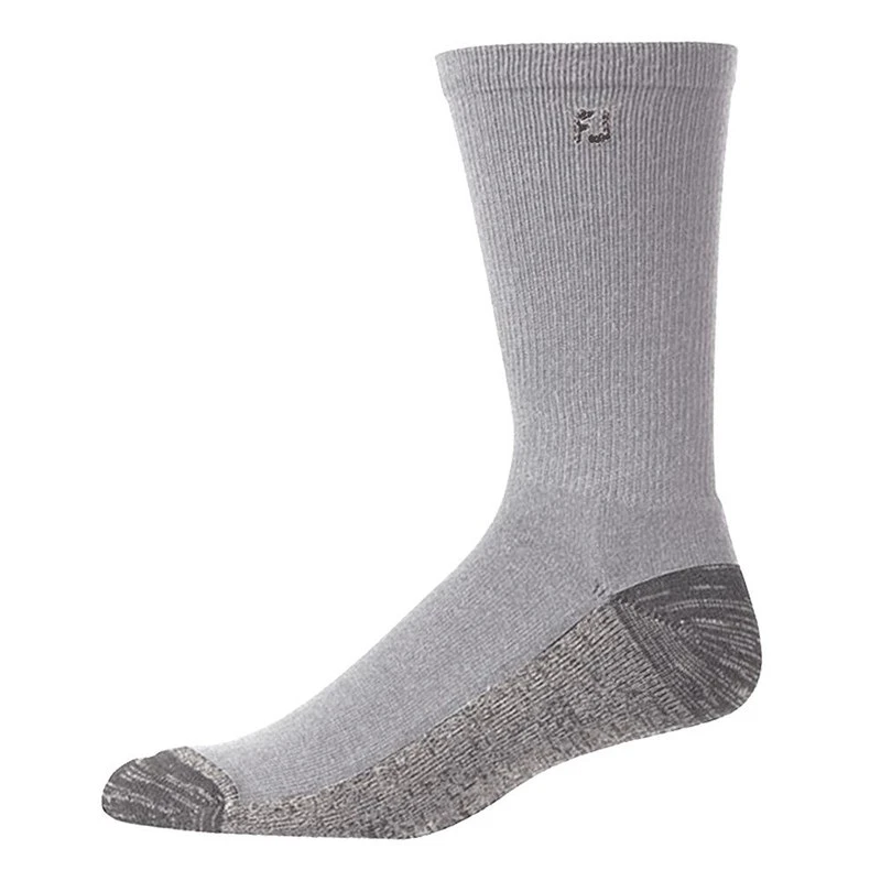 FootJoy Pro Dry Crew Golf Socks Grey 1 FootJoy Pro Dry Crew Golf Socks Grey