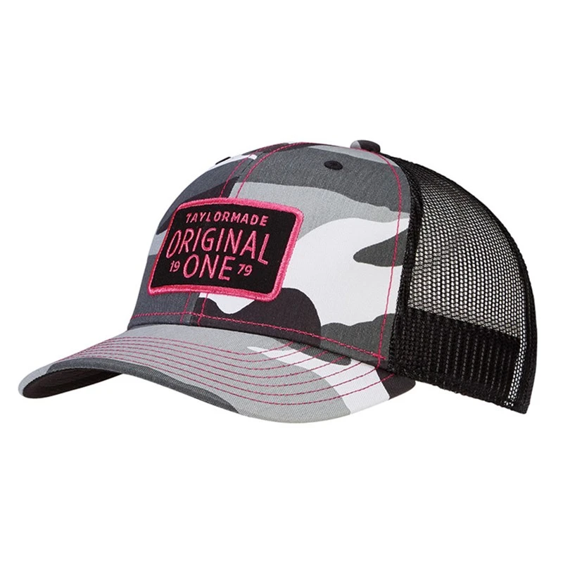 TaylorMade Tm21 Womens Trucker Camo Black/Pink 1 TaylorMade Tm21 Womens Trucker Camo Black/Pink
