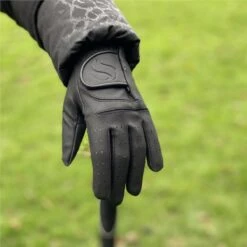 Surprize Shop Left All Weather Elegance Golf Glove Triple Black
