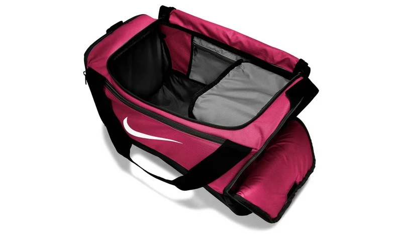 Nike Golf Brasilia Training Duffle Bag Small Rush Pink/Black/White 2 Nike Golf Brasilia Training Duffle Bag Small Rush Pink/Black/White - Image 2