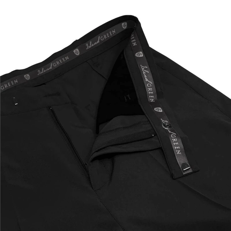 Island Green Superlite Tour Tapered Stretch Trousers Black From 3 Island Green Superlite Tour Tapered Stretch Trousers Black From - Image 3