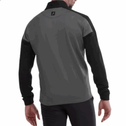 FootJoy Ribbed Chill Out Xtreme Pullover Charcoal/Black   -Golf Sales Store 36606 3