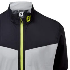 FootJoy HydroLite Jacket Black Grey Lime 6 FootJoy HydroLite Jacket Black Grey Lime -Golf Sales Store 36609 2