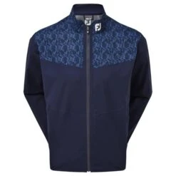 FootJoy HydroLite Rain Jacket Navy/Marble Print