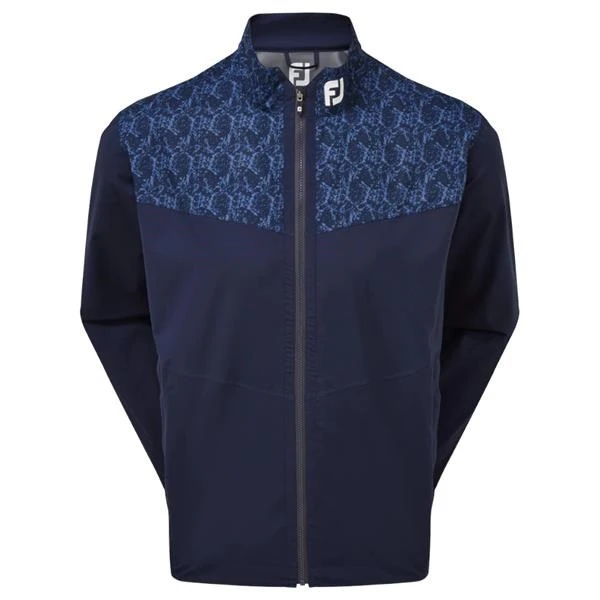 FootJoy HydroLite Rain Jacket Navy/Marble Print 1 FootJoy HydroLite Rain Jacket Navy/Marble Print