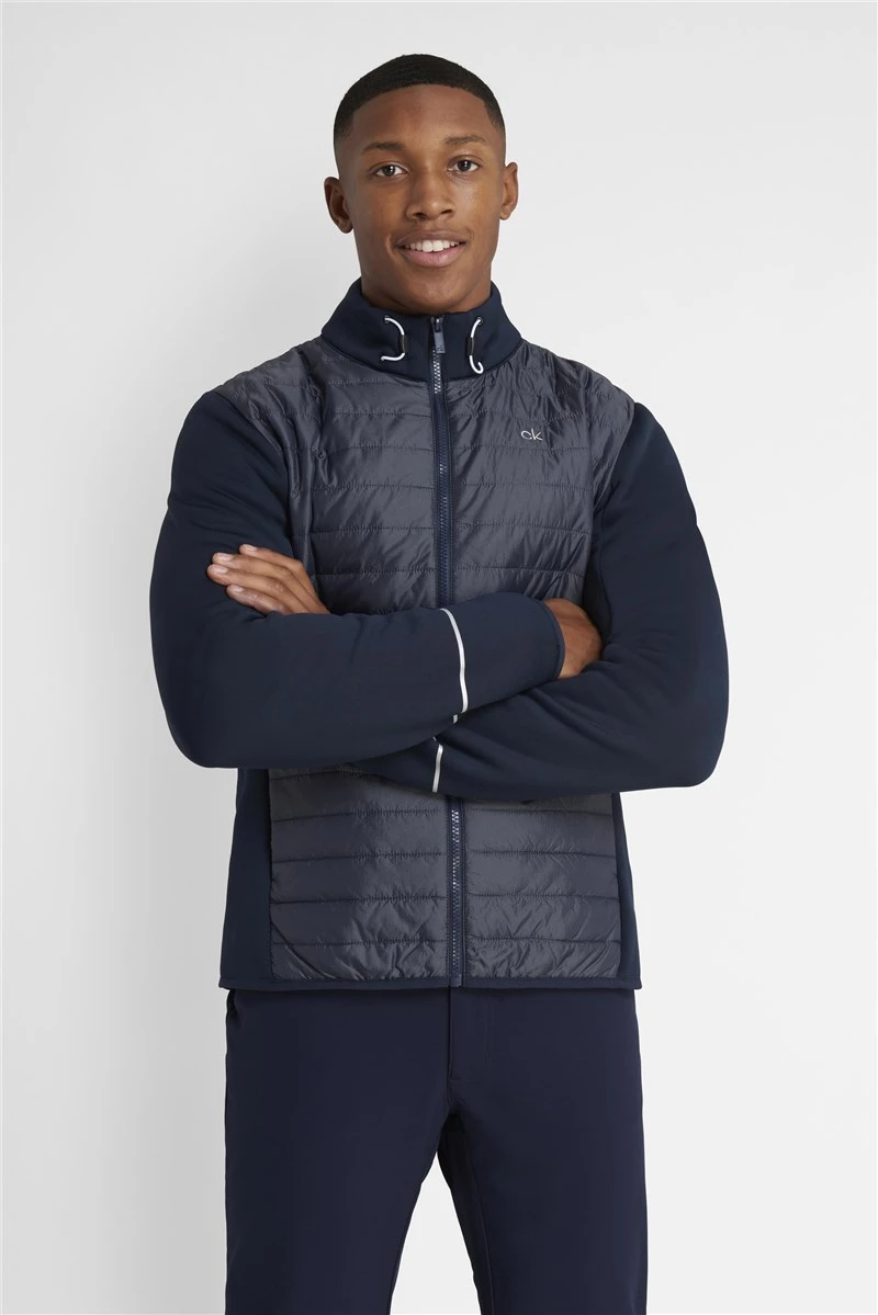 Calvin Klein Golf Wrangell Hybird Jacket Navy 6 Calvin Klein Golf Wrangell Hybird Jacket Navy - Image 6