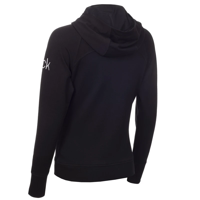 Calvin Klein Golf Ladies Chill Force Full Zip Hoody Black 2 Calvin Klein Golf Ladies Chill Force Full Zip Hoody Black - Image 2