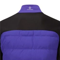 Oscar Jacobson Radstock Full Zip Padded Jacket Admiral Blue/Black   -Golf Sales Store 36847 3