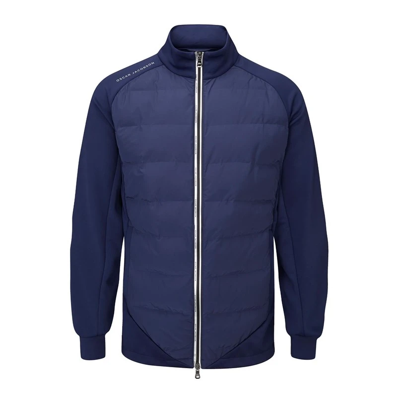Oscar Jacobson Radstock Full Zip Padded Jacket Navy 1 Oscar Jacobson Radstock Full Zip Padded Jacket Navy