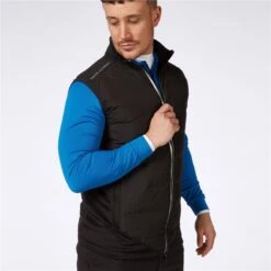 Oscar Jacobson Randal Full Zip Padded Gilet Black 9 Oscar Jacobson Randal Full Zip Padded Gilet Black -Golf Sales Store 36851 2