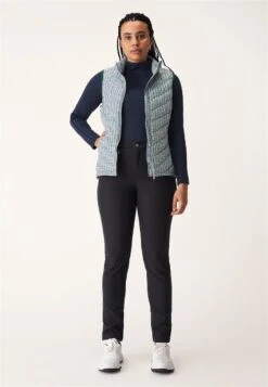 Rohnisch Ladies Skylar Down Vest Multi Teal Houndstooth 8 Rohnisch Ladies Skylar Down Vest Multi Teal Houndstooth -Golf Sales Store 36877 3