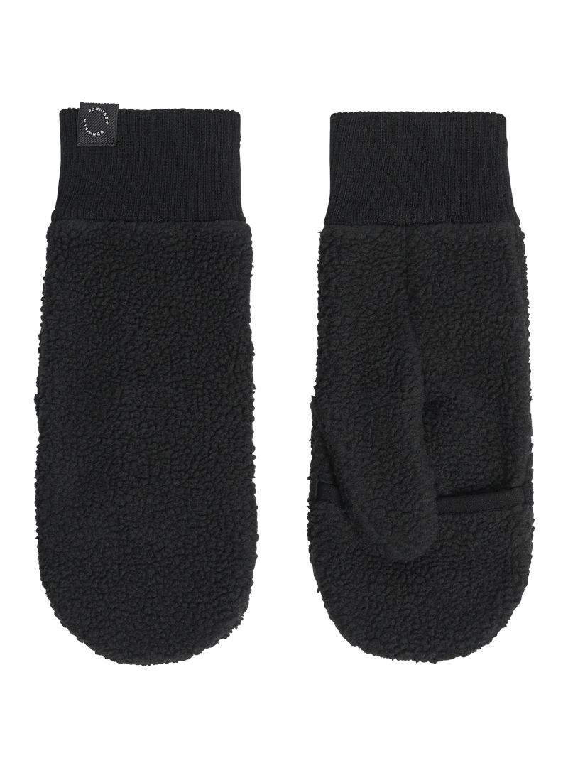 Rohnisch Ladies Pile Mittens Black 1 Rohnisch Ladies Pile Mittens Black