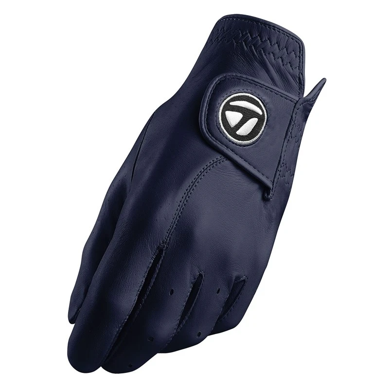 TaylorMade TP Navy Leather Golf Glove Left Hand 3 TaylorMade TP Navy Leather Golf Glove Left Hand - Image 3