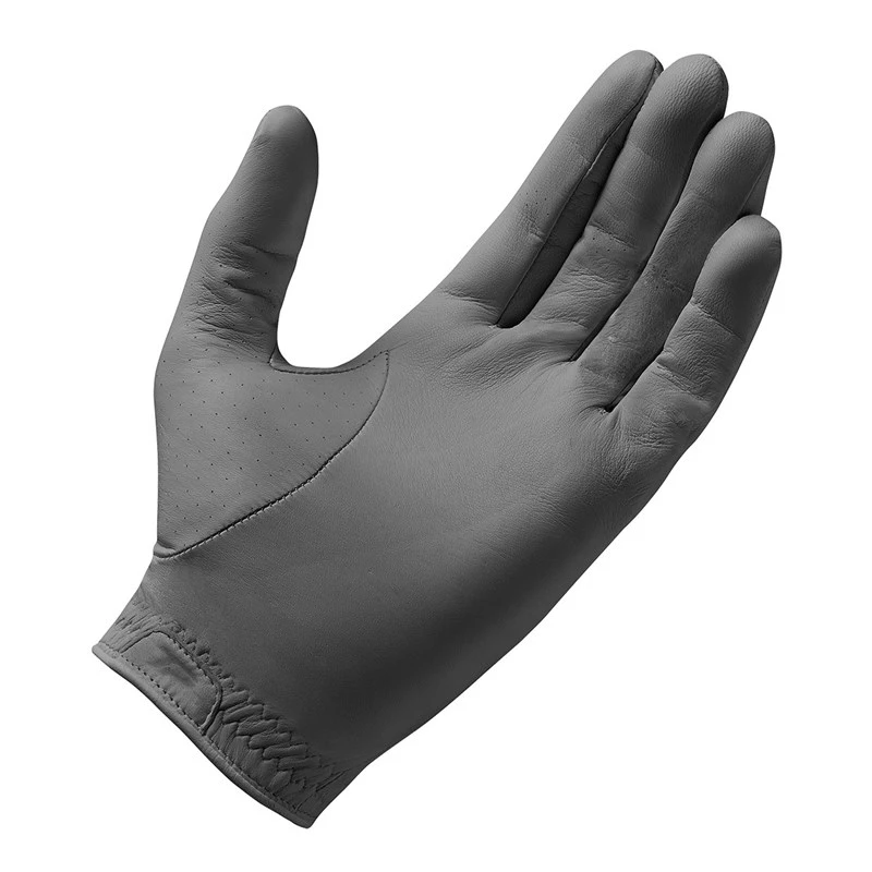 TaylorMade TP Grey Leather Golf Glove Left Hand 2 TaylorMade TP Grey Leather Golf Glove Left Hand - Image 2