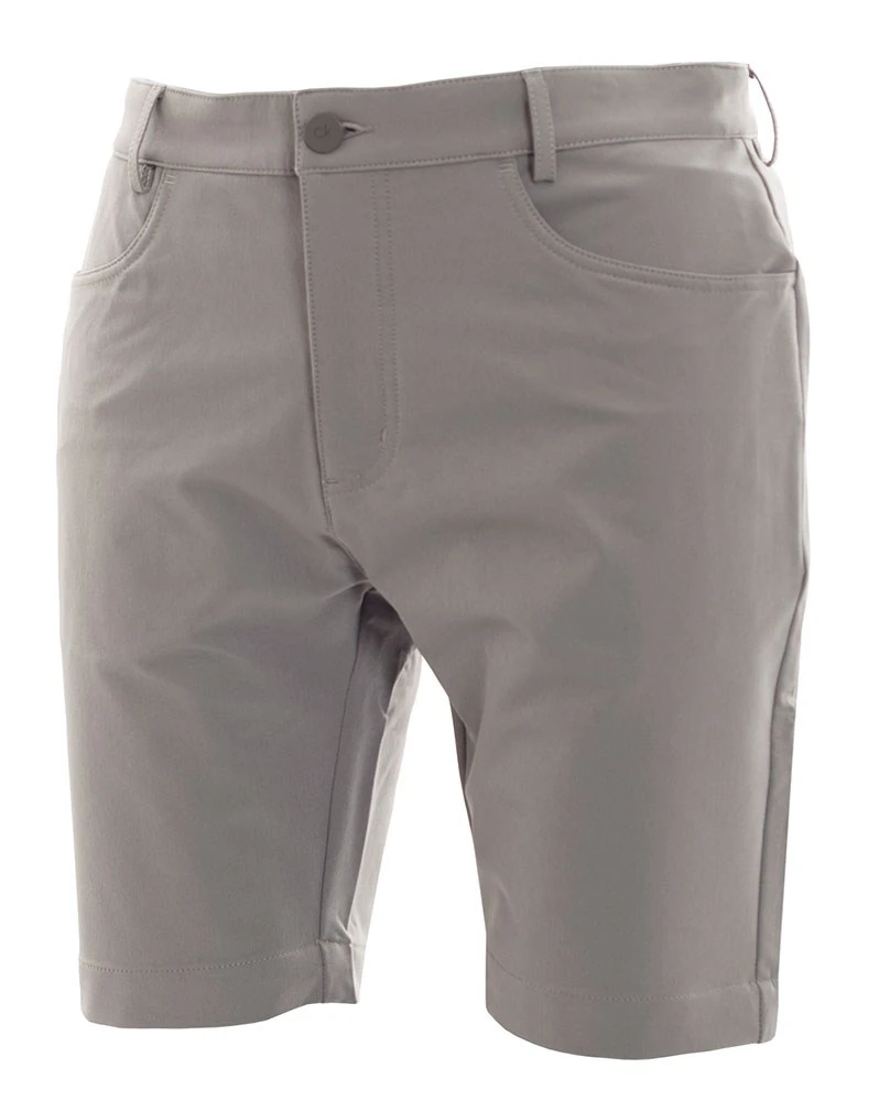 Calvin Klein Golf Genius 4-Way Stretch Shorts Silver 1 Calvin Klein Golf Genius 4-Way Stretch Shorts Silver