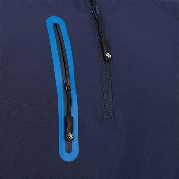 Proquip Pro Tech Short Sleeve Winter Tech Wind Jacket Navy/Royal 3 Proquip Pro Tech Short Sleeve Winter Tech Wind Jacket Navy/Royal - Image 3