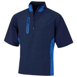 Proquip Pro Tech Short Sleeve Winter Tech Wind Jacket Navy/Royal Â
