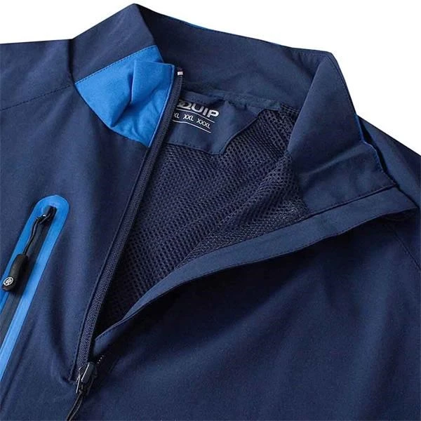 Proquip Pro Tech Short Sleeve Winter Tech Wind Jacket Navy/Royal 4 Proquip Pro Tech Short Sleeve Winter Tech Wind Jacket Navy/Royal - Image 4