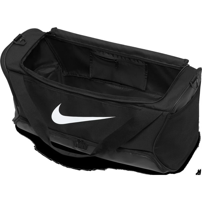 Nike Golf Brasilia 9.5 Training Duffle Bag Medium Black/White 2 Nike Golf Brasilia 9.5 Training Duffle Bag Medium Black/White - Image 2