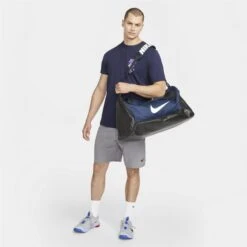 Nike Golf Brasilia 9.5 Training Duffle Bag Medium Midnight Navy/Black/White 21 Nike Golf Brasilia 9.5 Training Duffle Bag Medium Midnight Navy/Black/White -Golf Sales Store 37529 10