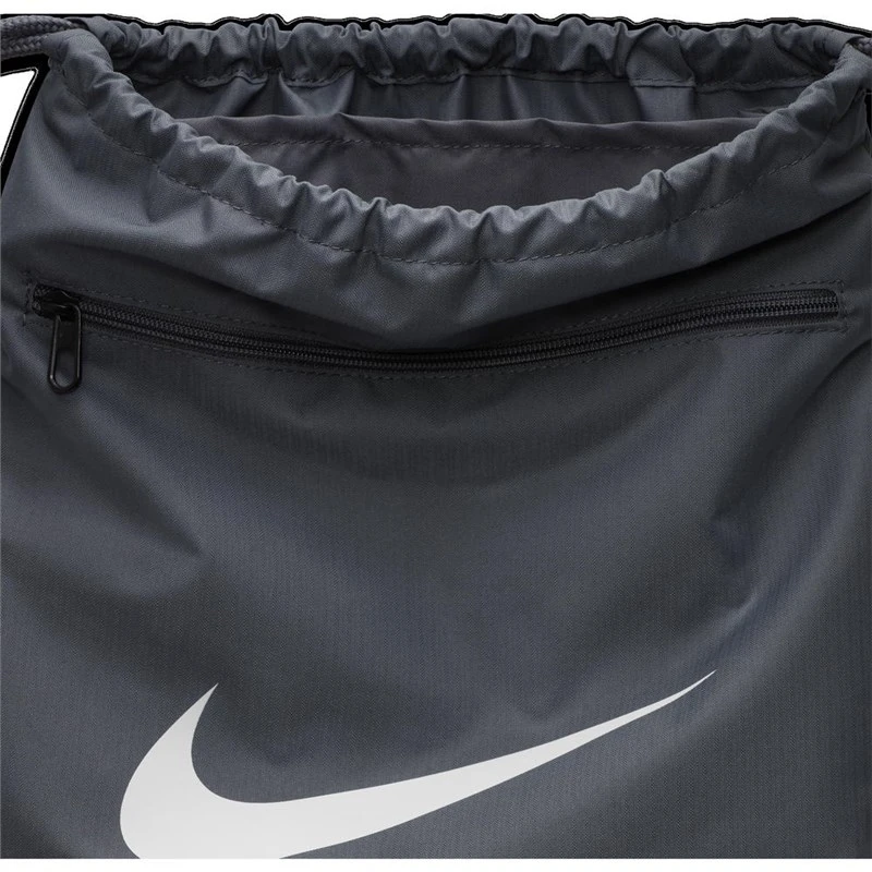 Nike Golf Brasilia 9.5 Training Gymsack 18L Flint Grey/Black/White 3 Nike Golf Brasilia 9.5 Training Gymsack 18L Flint Grey/Black/White - Image 3