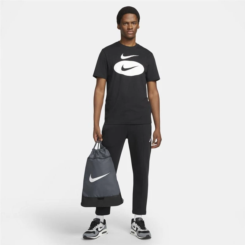 Nike Golf Brasilia 9.5 Training Gymsack 18L Flint Grey/Black/White 8 Nike Golf Brasilia 9.5 Training Gymsack 18L Flint Grey/Black/White - Image 8