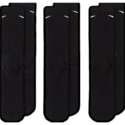 Nike Golf Everyday Cushioned Training Crew Socks 3 Pairs Black/White 8 Nike Golf Everyday Cushioned Training Crew Socks 3 Pairs Black/White -Golf Sales Store 37540 3
