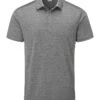 Ping Lindum Golf Polo Shirt Charcoal Marl  