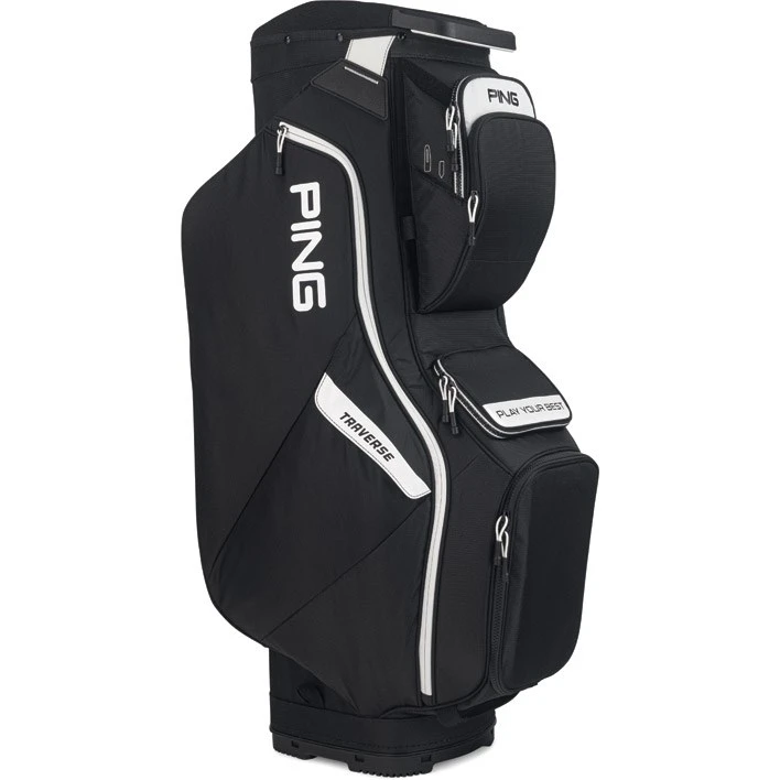 Ping Traverse 214 Cart Bag Black/White  